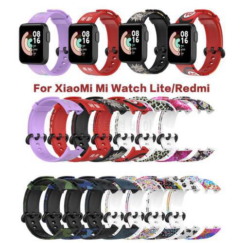 Silicone Watchband For Xiaomi Mi Watch Lite Wristband Strap Replacement Bracelet Belt For Redmi Watch Band Smart Accessories