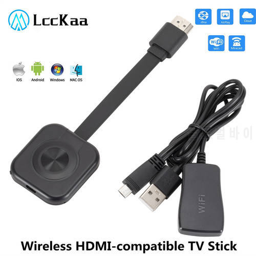 1080P Wireless HDMI-compatible Dongle TV Stick Mirascreen Miracast Airplay Receiver Wifi Dongle Mirror Screen for IOS Android