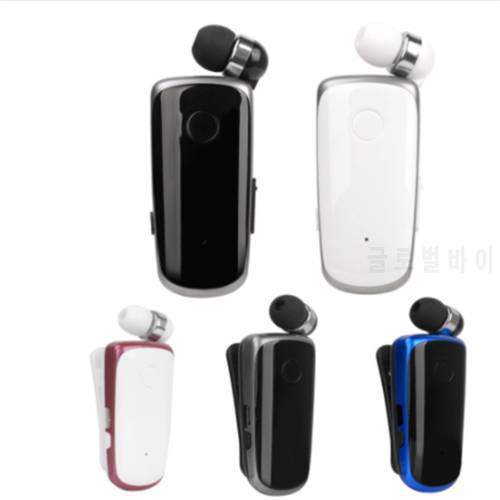 K39 Mini Portable Wireless Bluetooth Earphone In-Ear Headset Vibrating Alert Wear Clip Hands Free Earphones For Phone
