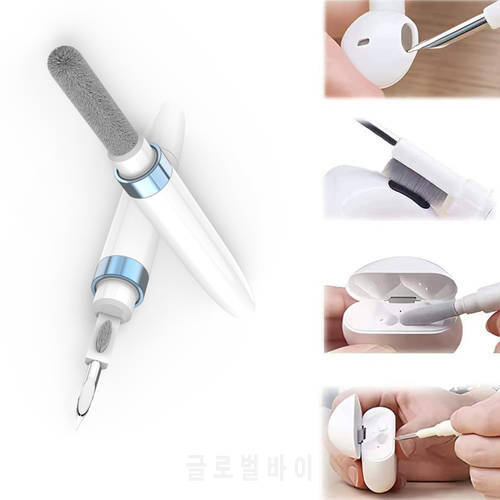 Bluetooth-compatible Earbuds Cleaning Pen Durable Cleaning Kit Clean Brush For Airpods Cleaning Kit Cleaning Brush For Airpods