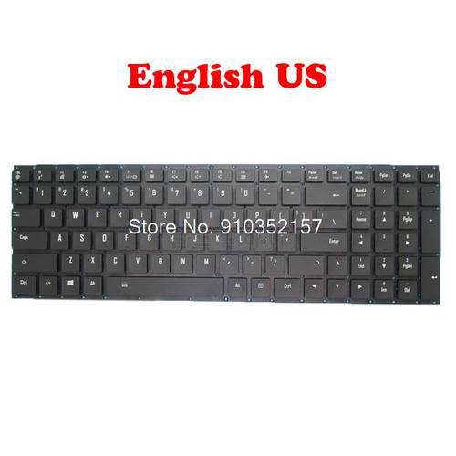 English US French FR No Backlit Paper Keyboard For Gigabyte For AERO 15S SA WA XA AERO 15 SA XA No Frame