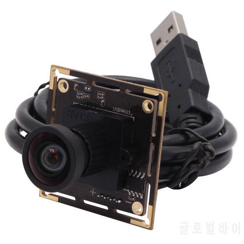 3840x2160 4K Webcam CMOS IMX415 Micro Distortion 110 degreeUSB Web Camera Module for Windows/Linux/Mac/Android