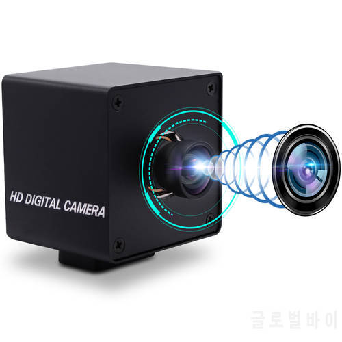 ELP USB WebCamera Webcam for Stream 4K with IMX415 Sensor No distortion lens Ultra HD Autofocus USB Camera for PC Computer