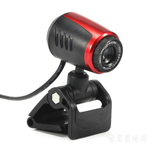 USB Webcam 480P Web Cam Clip-on Digital Web Camera with Microphone for Laptop PC Computer Video Webcam
