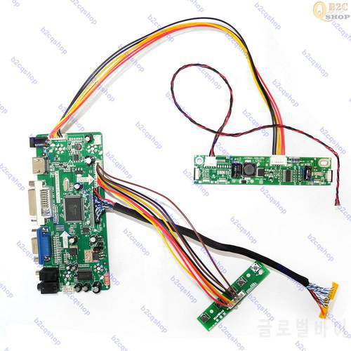 LCD Screen driver Controller Board Kit for 1920X1080 LTM230HT10 VGA DVI HDMI-compatible Audio