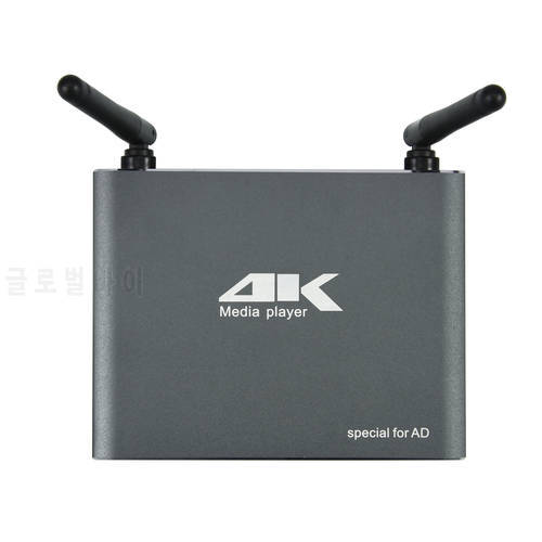Autoplay Full HD 4K Media Player With Wifi TF Card USB Disk HDD External Multi-Media Video Advertising AD Player Wireless TV Box