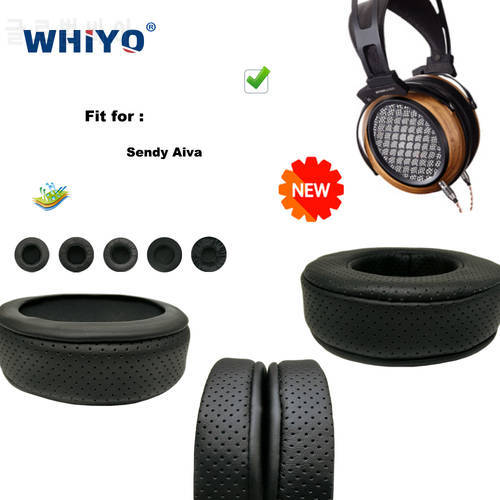 New upgrade Replacement Ear Pads for Sendy Aiva Headset Parts Leather Cushion Velvet Earmuff Headset Sleeve