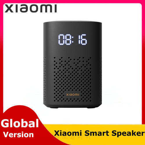 Global Version Xiaomi Smart Speaker IR Control with LED Digital Clock Display Infrared WiFi Bluetooth 5.0 Speaker Music Player