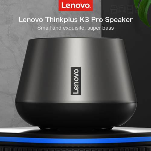 Lenovo Thinkplus K3 Pro Wireless Speaker BT 5.0 True Wireless Stereo Music Player with Microphone HD Calls Stereo Sound Speaker