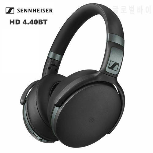 Original Sennheiser HD 4.40bt Wireless Bluetooth Earphones Foldable Hifi Bass Sports Anti Noise Game Headset
