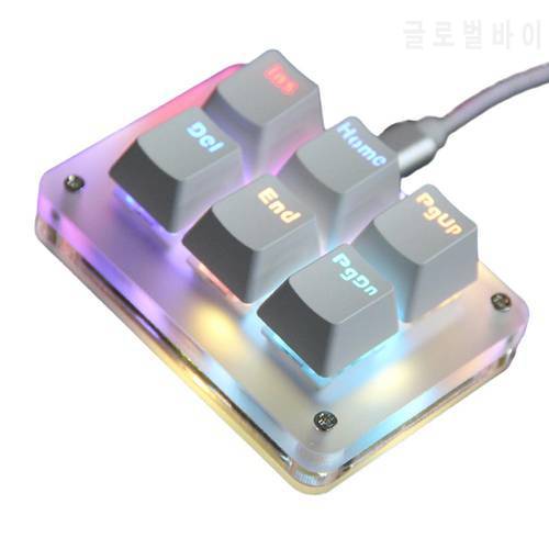 Backlit OSU keyboard Mini Mechanical Keyboard Drawing Programing Gaming Keyboard Custom Keycaps Keypad Gamer eclado mecánico