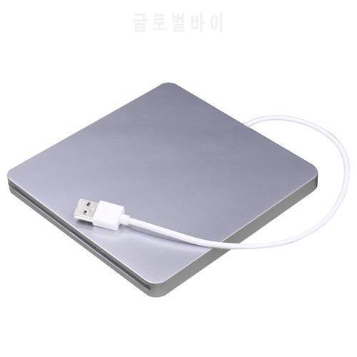 USB DVD Drives Optical Drive External DVD RW Burner Writer Recorder Slot Load CD ROM Player for Apple Macbook Pro Laptop PC