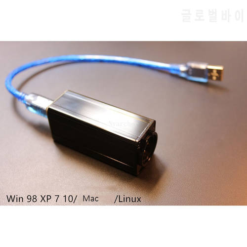 Nvarcher USB B Digital Interface To AES Digital Output 48Khz-196Khz For WIN8/XP/7/10 Mac/Linux