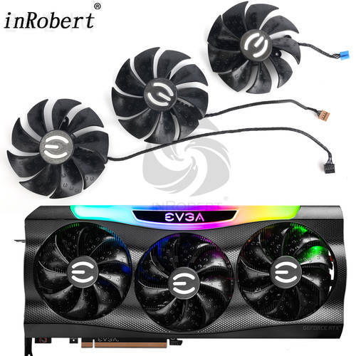 New Original 87MM PLD09220B12H 4Pin Graphics Card Fans Replacement For EVGA GeForce RTX 3070 3080 TI 3090 FTW3 Cooler Fan