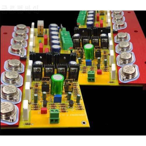 Class A high-power gold-sealed KSA100MKII power amplifier board fever Hi-Fi post amplifier true MK2 circuit