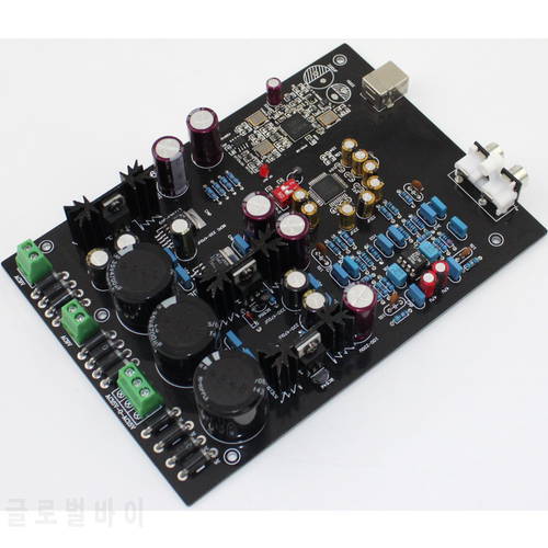 XMOS U8+AK4495SEQ USB decoder board AD827 Op AMP