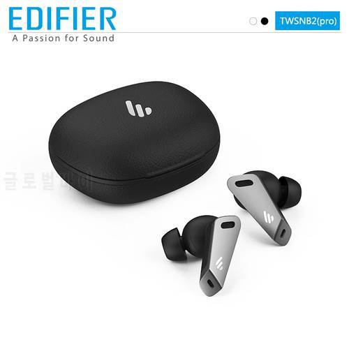 EDIFIER TWSNB2 (Pro) Wireless Earbuds Active Noise Cancelling 10mm Unit Dual-mic Gaming Mode Bluetooth 5.0 app Control EQ Adjust