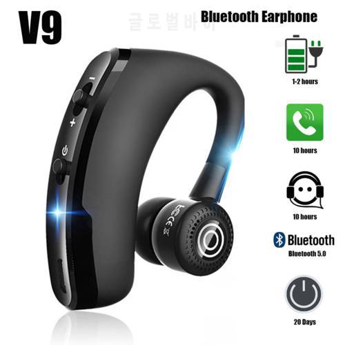 Wireless Bluetooth V8 V9 headset, Universal Business Noise Reduction 5.0 Bluetooth headset with microphone headphones