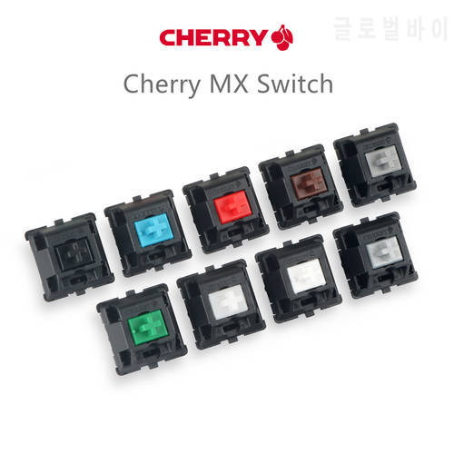 Cherry MX Switch 3 Pin Original Brown Blue Red White Clear Silver Slilent Black Gray green Mechanical Keyboard Switches Switches