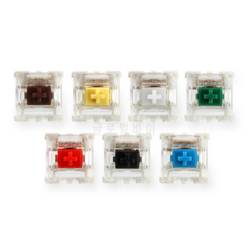 Gateron SMD Switch 3 Pin Blue Red Black Brown Green White Yellow Switch For DIY Gaming Mechnical Keyboard MX Switch