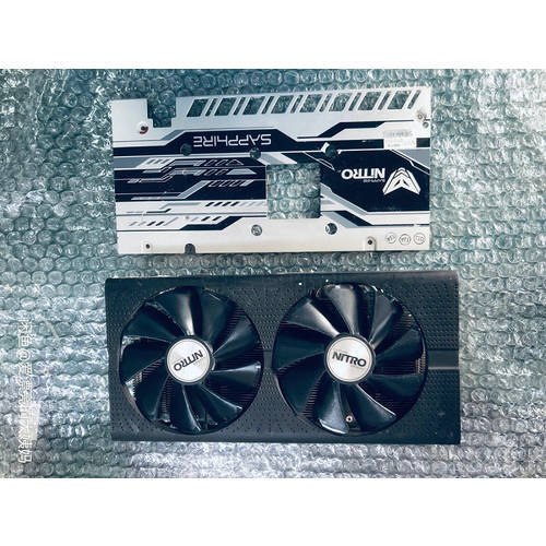 Original Graphics Video Card Cooler for SAPPHIRE RX470 RX480 with Backplate