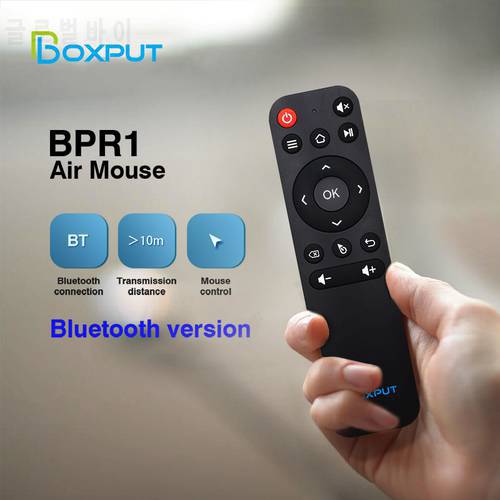 BT BPR1 BPR1S BLE 5.0 Air Mouse Remote Control for Android Smart TV Stick TV Box H96 MAX X96 MAX Plus Set Top Box /PC smart home