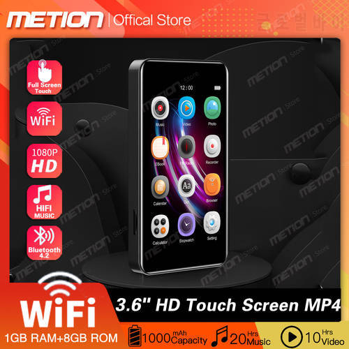 2023 WiFi Android MP3 MP4 Player Bluetooth Full Touch Screen3.6