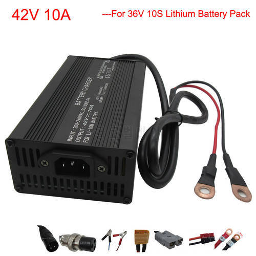 500W 36V 42V 10A 15A 20A Fast Charger 36 Volt 10S 6A Lithium Li-ion EBike Electric Bike Bicycle Scooter Battery Charger