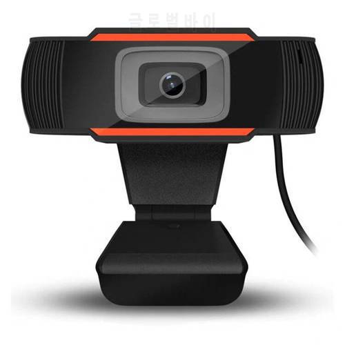 30 Degrees Rotatable 2.0 HD Webcam 4K 1080p USB Camera Video Recording Web Camera with Microphone For PC Computer веб камера