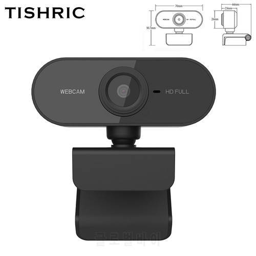 TISHRIC HD Webcam 1080P Autofocus Web Cam 1080P Web Camera For PC Camera Usb Webcam With Microphone Auto Focus Webcam Full HD