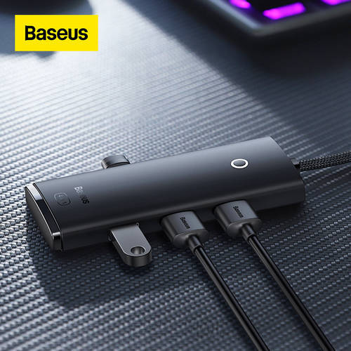 Baseus USB HUB 4 in 1 USB C HUB USB Type C to Multi USB 3.0 Adapter for MacBook Pro Air Huawei Mate 30 USB-C 3.0 Splitter