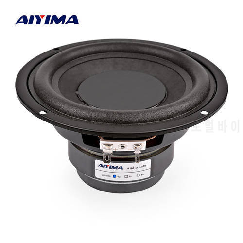 AIYIMA 1Pcs 5.25 Inch Subwoofer Speaker 4 8 Ohm 100W Woofer Audio Speaker HIFI Bass Loudspeaker For 5.1 Subwoofer DIY