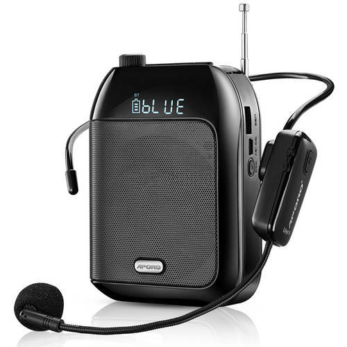 Bluetooth 15W Megaphone Portable Voice Amplifier Wireless Teacher Microphone Louder Speaker UHF Microphone For Tour