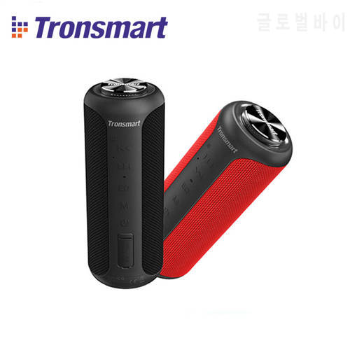 Tronsmart T6 Plus (Upgraded Edition) Bluetooth 5.0 Speaker 40W Portable Speaker IPX6 Column with NFC,TF Card,USB Flash Drive