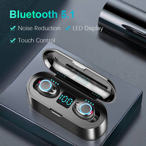 2022 New TWS Bluetooth Wireless Headphones with Mic Waterproof Ear Hooks Bluetooth Earphones HiFi Stereo Music Earbuds for Phone