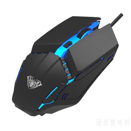 Wired Gaming Mouse Ergonomic Colorful LED Light Mice for PC Computer Laptop,Game and Office