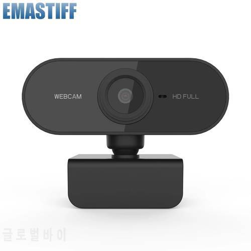 HD 1080P Webcam C1 Mini Computer PC WebCamera with USB Plug Rotatable Cameras for Live Broadcast Video Calling Conference Work