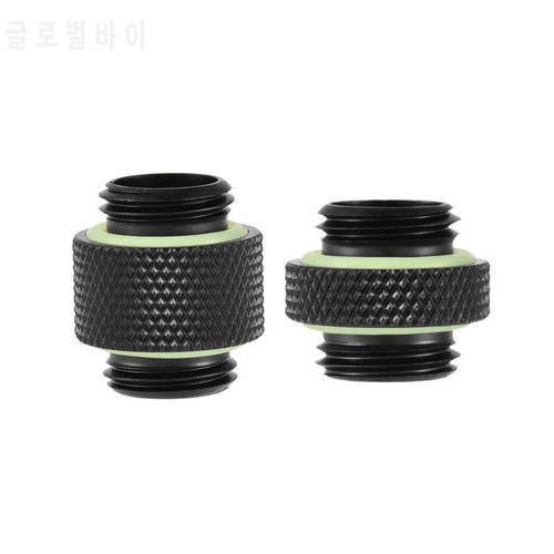 2pcs G1/4 Thread Water Cooling Fitting Adapter Connector for Computer PC Water Cooling System Long/Short Style Optional