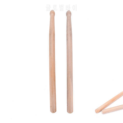 1 Pair 5A Drum Sticks anti-skid hard professional wooden Drum Sticks musical instrument Music Band accessories