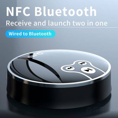 NFC 3.5mm AUX Jack RCA Optical Bluetooth Receiver Transmitter 15m BT 5.0 Wireless Music Audio Adapter For PC TV Car Kit Speaker