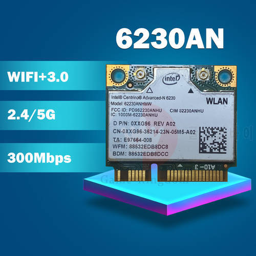 For Intel Centrino Advanced-N 6230 6230AN 300Mbps PCI-E Bluetooth 62230ANHMW Wireless Card
