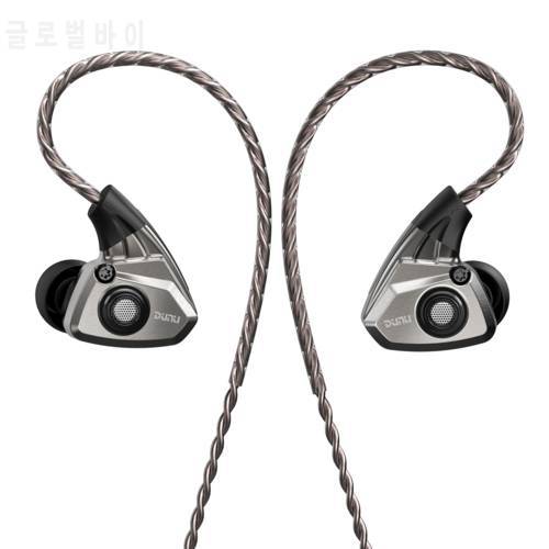 DUNU TITAN S In-ear Earphone IEM 11mm Dynamic Hifi Music Monitor Earbuds 0.78mm High-purity Silver-plated Copper Cable Headset