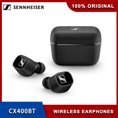 Sennheiser CX400BT True Wireless Earphones TWS Bluetooth Sports Earbuds Excellent Stereo Sound Headset Noise Isolation Headphone