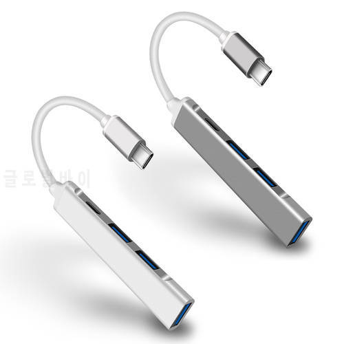 Type C USB C HUB 3.0 2.0 4 Port Multi Splitter Adapter OTG For Lenovo HUAWEI Xiaomi Macbook Pro 15 Air Pro Accessories USB Hub