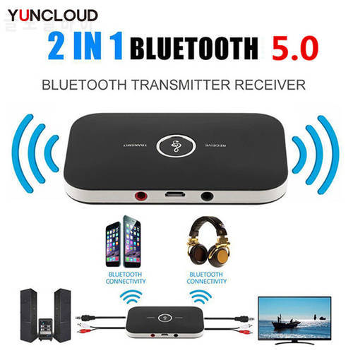 Audio RCA Bluetooth AUX Transmitter 3.5mm Jack Speaker BT Receiver USB Dongle Music Wireless Adapter For Car PC TV Headphones