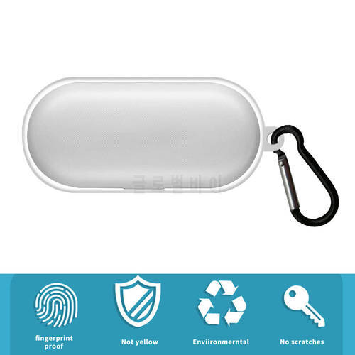 Transparent TPU Case for Bose Sport Earbuds Wireless Earphone with Hook Shockproof Headset Organizer Protective Box