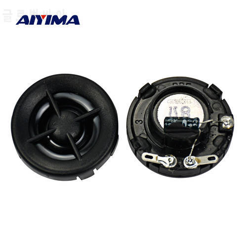 AIYIMA 1Inch 8 ohm 20W Car Tweeter Speaker Unit Neodymium Super Treble Voice coil high frequency with Capacitor Loudspeaker 2PCS