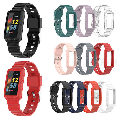 Smartwatch Band Strap for Fitbit Charge 5/4/4 SE/3/3 SE Watchband Wristband,Smartwatch Replacement Accessories 5 Color Optional