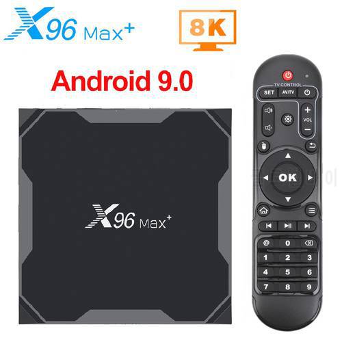 X96 MAX Plus 4GB 64GB 32GB Smart TV Box Android 9.0 Amlogic S905X3 Quad Core Wifi 4K Youtube X96Max Plus Set top box 2GB 16GB