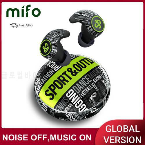 MiFo S TWS True Wireless Earbuds Bluetooth 5.2 Active Noise Canceling Earphones Balanced Armature Driver Headphones 6 Microphone